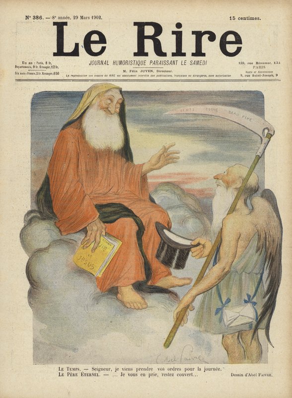 Illustration for Le Rire by Jules Abel Faivre