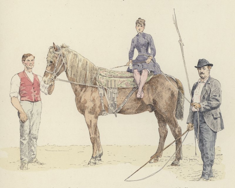 Horse trainers by Jules Arsene (after) Garnier