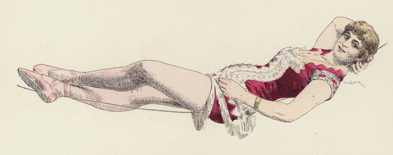High-Wire Artiste by Jules Arsene Garnier