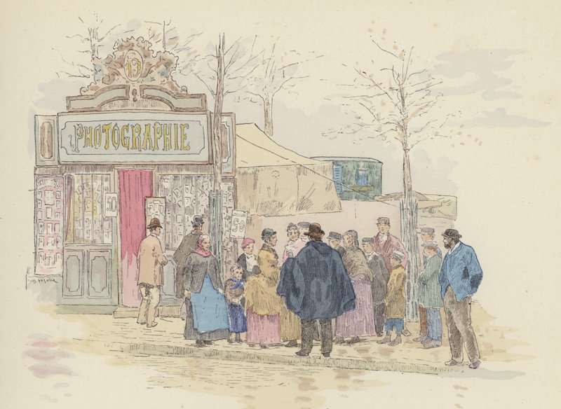 Photographic Studio by Jules Arsene Garnier