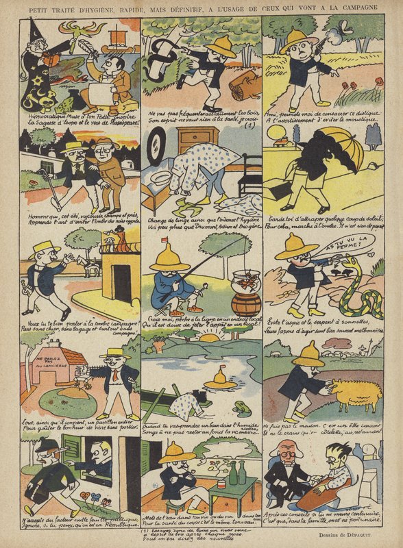 Illustration for Le Rire by Jules Depaquit
