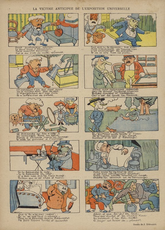 Illustration for Le Rire by Jules Depaquit