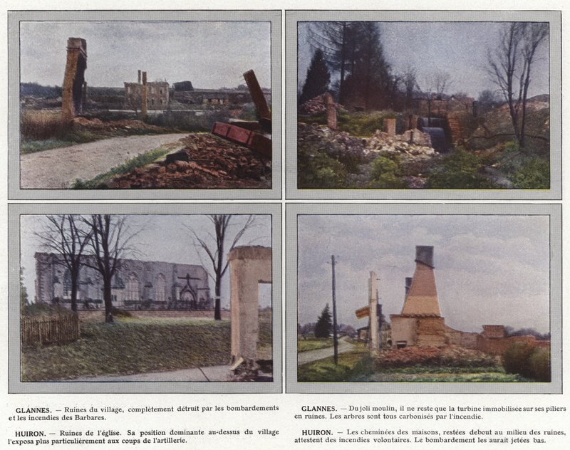 Glannes, Glannes, Huiron, Huiron by Jules Gervais Courtellemont