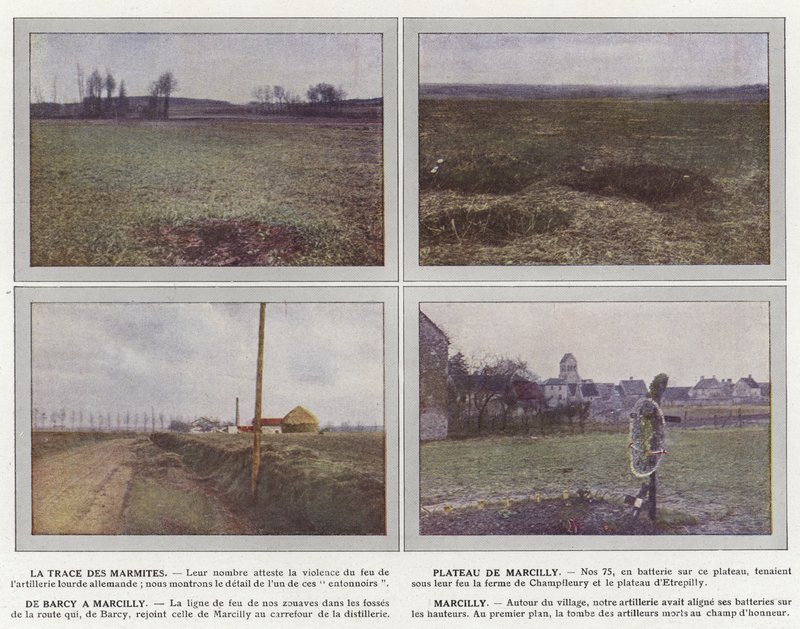 La Trace des Marmites, Plateau de Marcilly, De Barcy a Marcilly, Marcilly by Jules Gervais Courtellemont