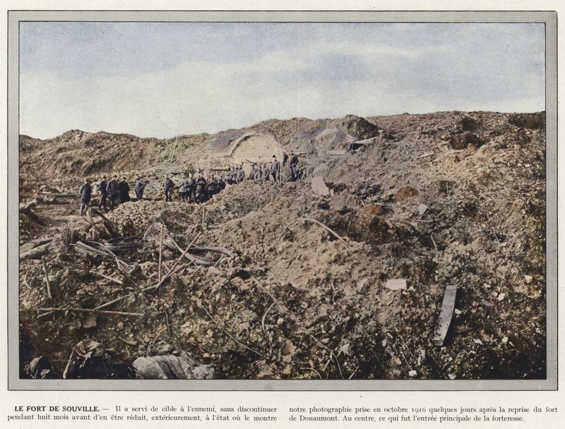 Le Fort de Souville by Jules Gervais Courtellemont