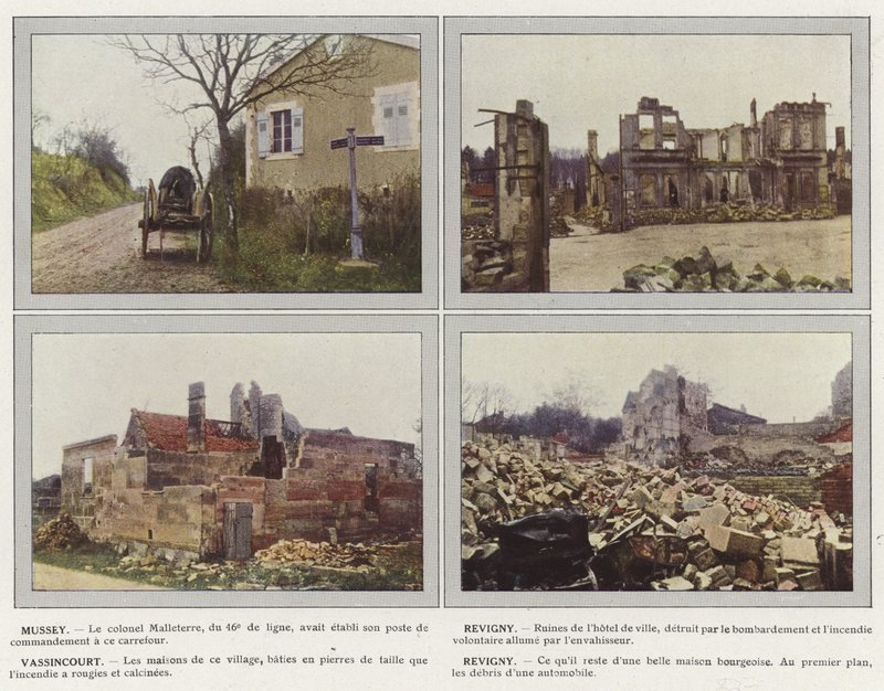 Mussey, Revigny, Vassincourt, Revigny by Jules Gervais Courtellemont