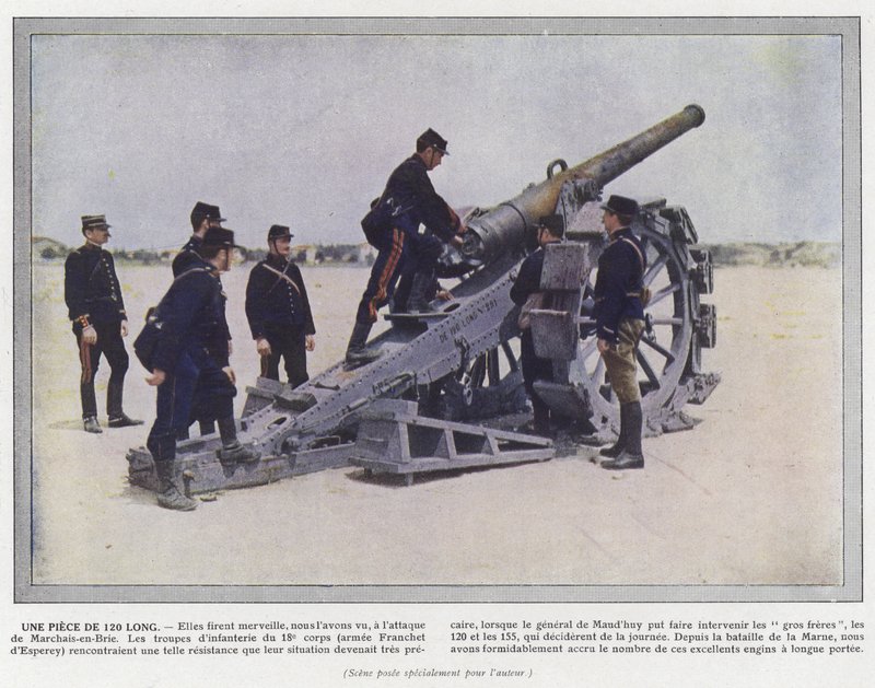 A 120 Long Piece by Jules Gervais Courtellemont
