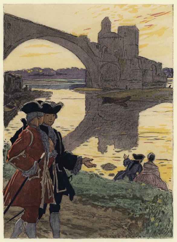 Illustration for Memoirs of Casanova by Jules Marie Auguste Leroux