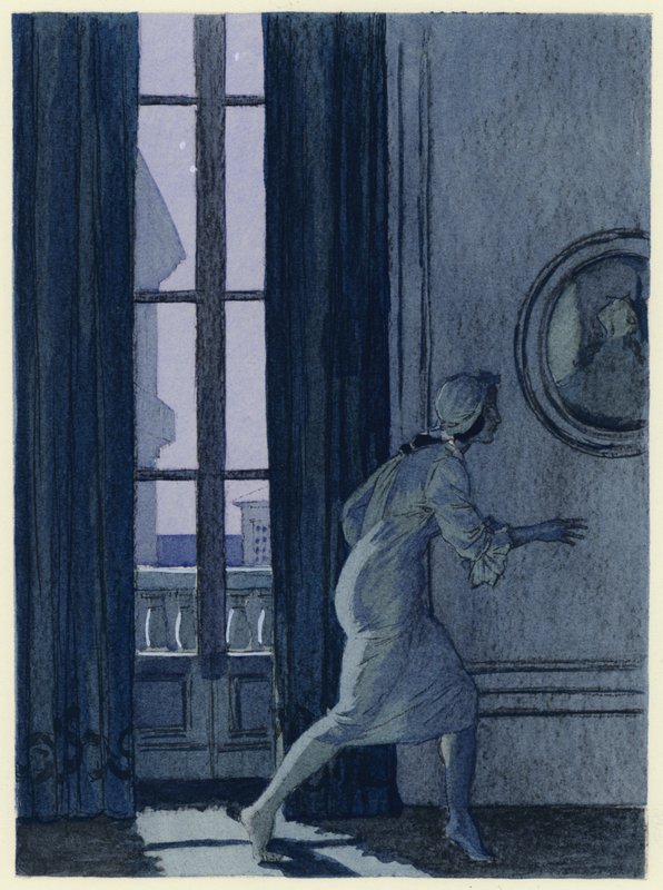 Illustration for Memoirs of Casanova by Jules Marie Auguste Leroux
