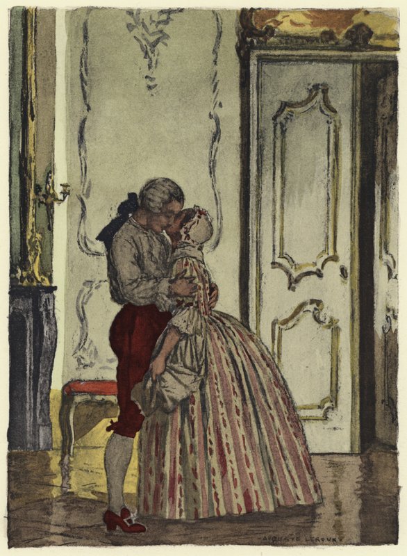Illustration for Memoirs of Casanova by Jules Marie Auguste Leroux