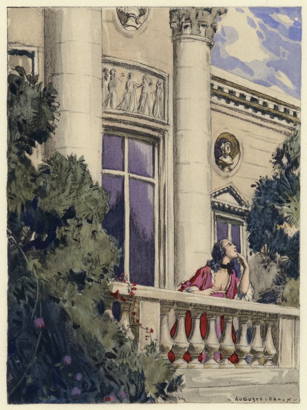 Illustration for Memoirs of Casanova by Jules Marie Auguste Leroux