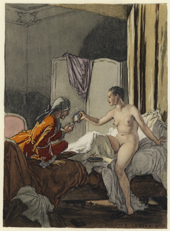 Illustration for Memoirs of Casanova by Jules Marie Auguste Leroux