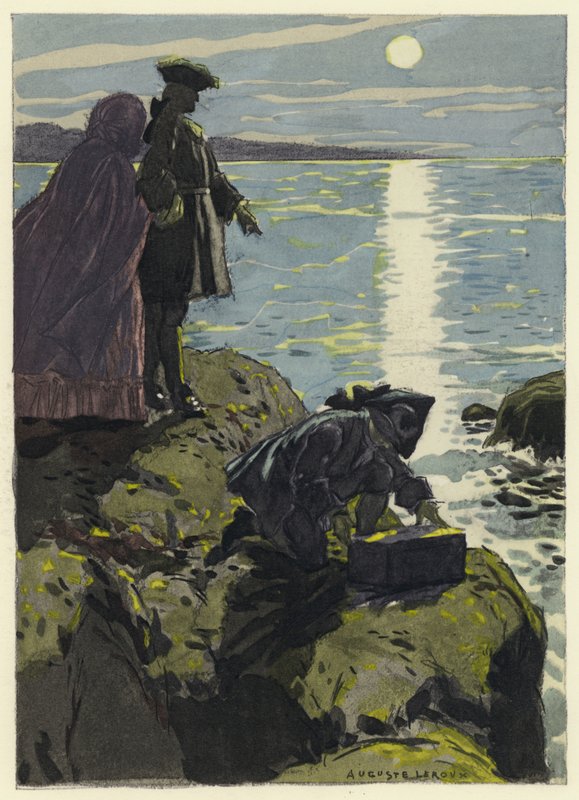 Illustration for Memoirs of Casanova by Jules Marie Auguste Leroux