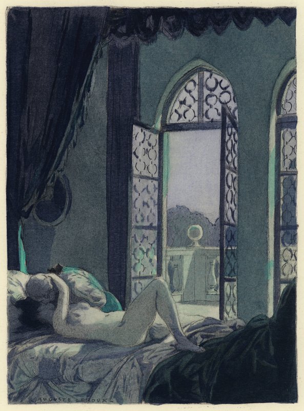 Illustration for Memoirs of Casanova by Jules Marie Auguste Leroux