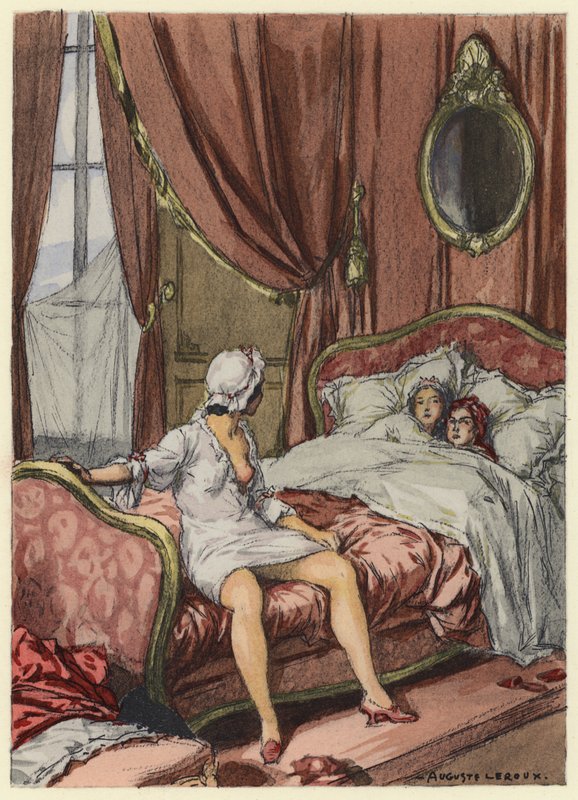 Illustration for Memoirs of Casanova by Jules Marie Auguste Leroux