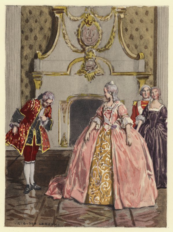 Illustration for Memoirs of Casanova by Jules Marie Auguste Leroux