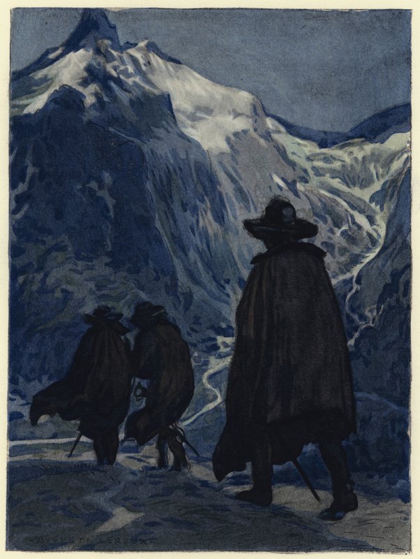 Illustration for Memoirs of Casanova by Jules Marie Auguste Leroux