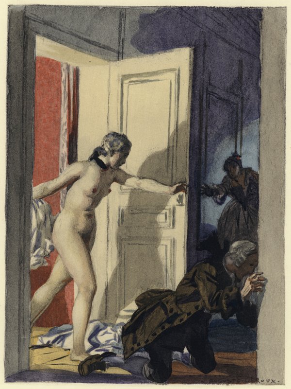 Illustration for Memoirs of Casanova by Jules Marie Auguste Leroux