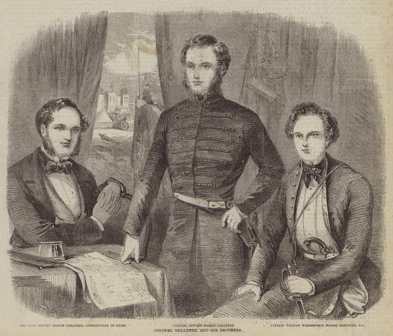 Colonel Greathed and his Brothers by Julian Portch