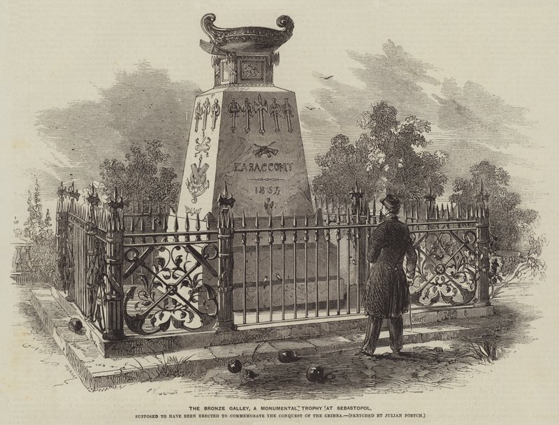 The Bronze Galley, a Monumental Trophy at Sebastopol by Julian Portch