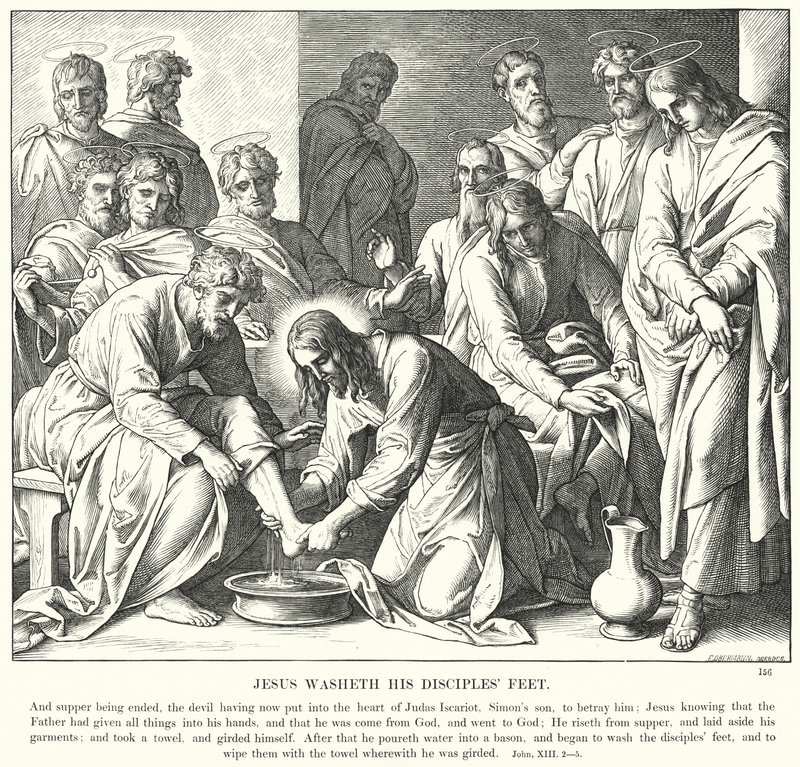 Jesus Washing His Disciples
