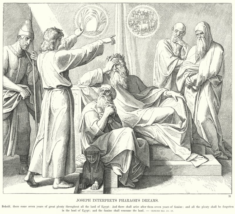 Joseph Interprets Pharaoh
