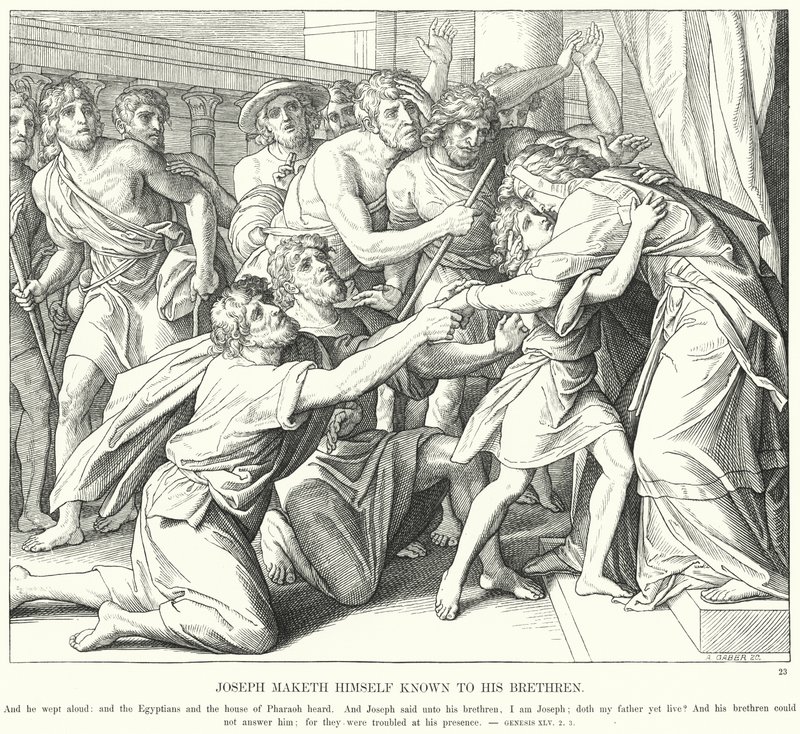 Joseph Reveals Himself to his Brothers by Julius (after) Schnorr von Carolsfeld