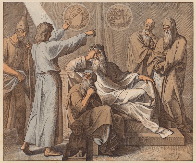 Joseph Interpreting Pharaoh