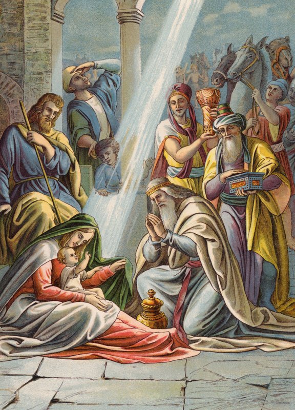 Three Wise Men by Julius (after) Schnorr von Carolsfeld