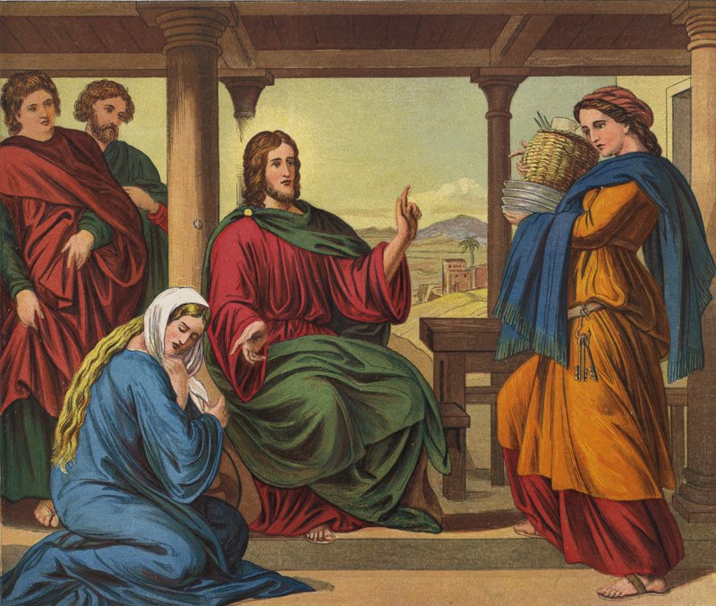 Jesus in Martha