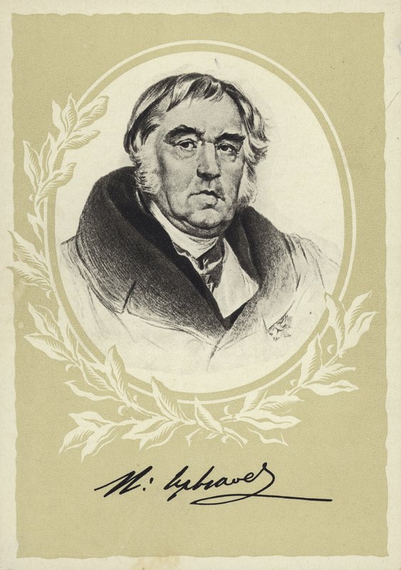 Ivan Krylov, Russian fabulist by Karl Pavlovich Bryullov