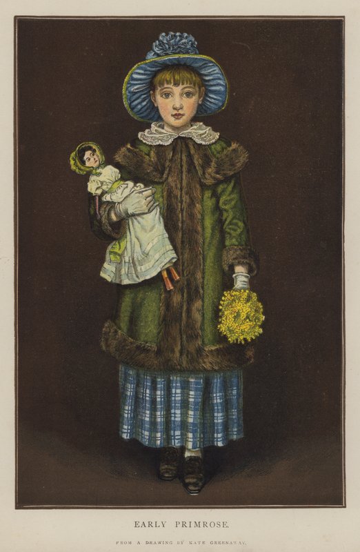 Early Primrose by Kate (after) Greenaway