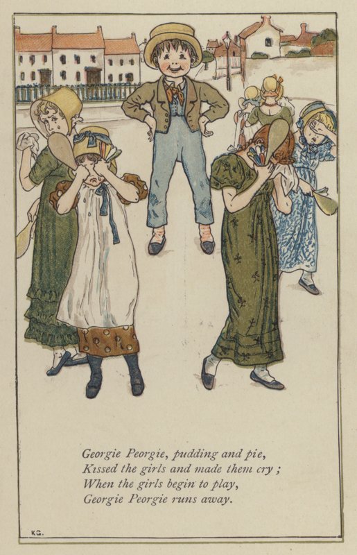 Georgie Peorgie, pudding and pie by Kate (after) Greenaway