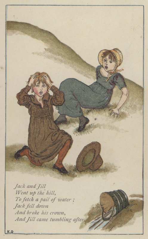 Jack and Jill by Kate (after) Greenaway