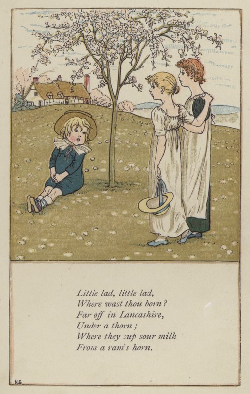 Little lad, little lad by Kate (after) Greenaway