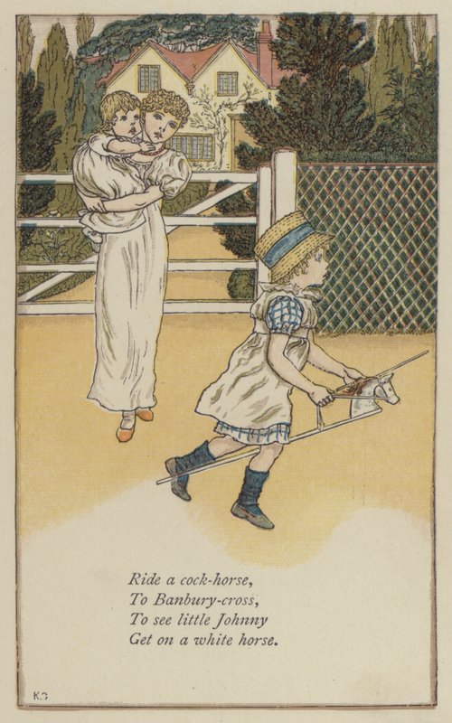 Ride a cock-horse by Kate (after) Greenaway
