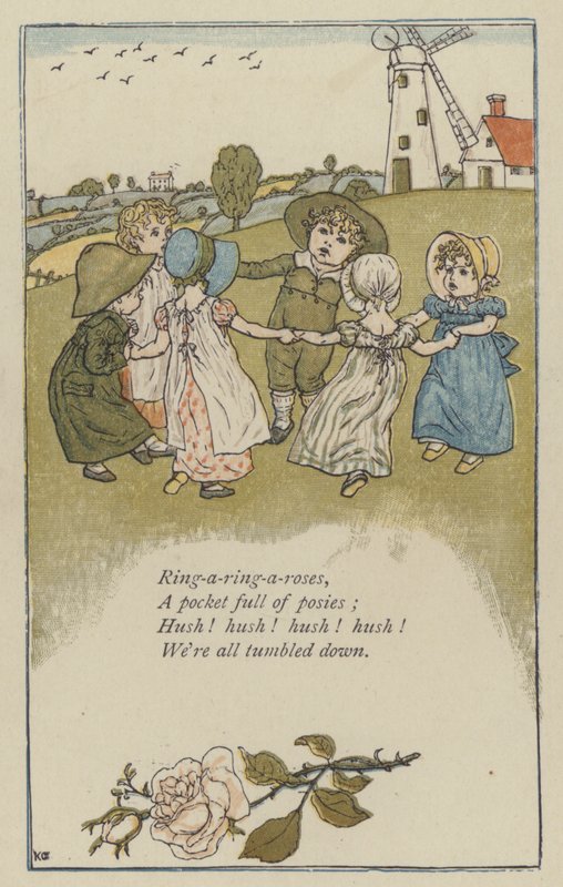 Ring-a-ring-a-roses by Kate (after) Greenaway