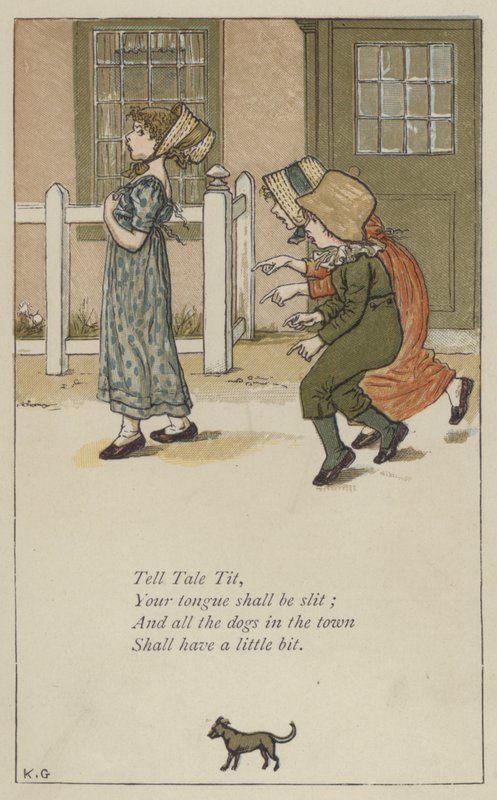Tell Tale Tit by Kate (after) Greenaway