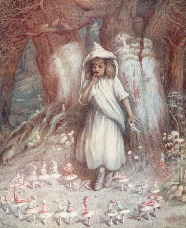 The Elf Ring by Kate (after) Greenaway