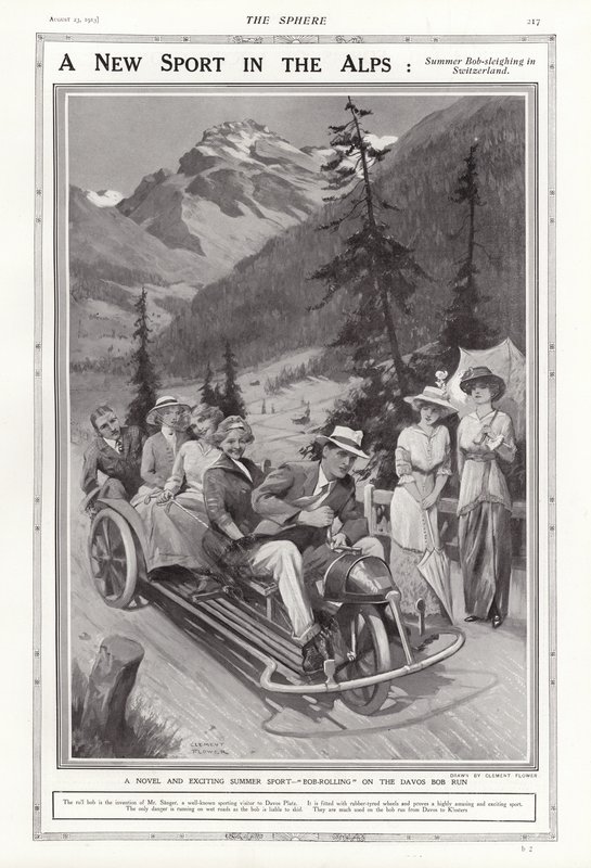 A New Sport in the Alps by Kate Hayllar