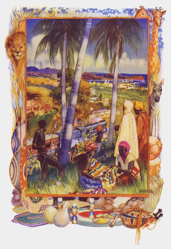 East and West Africa by Kenneth Shoesmith