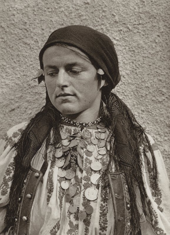 Romania: Merisor, Peasant Woman by Kurt Hielscher