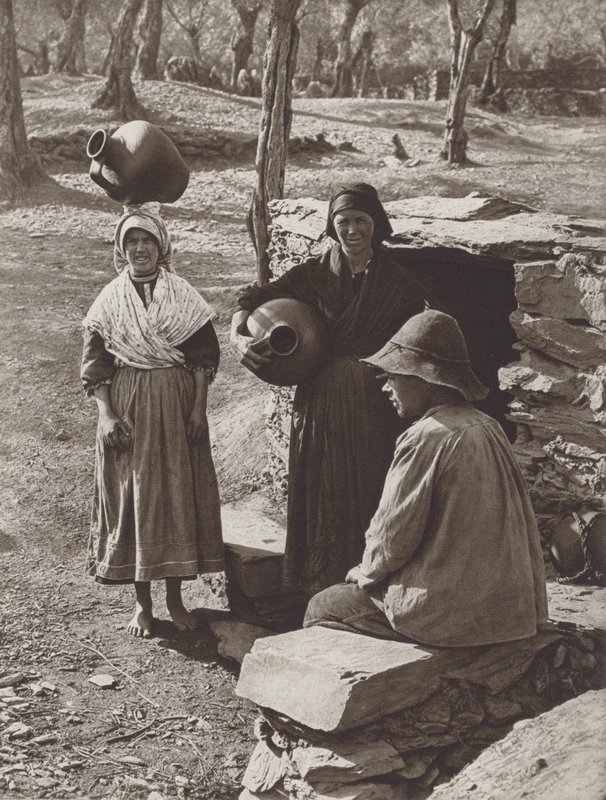 Hurdanos at the Well by Kurt Hielscher