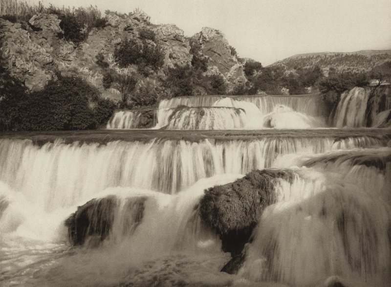 Krka Falls by Kurt Hielscher