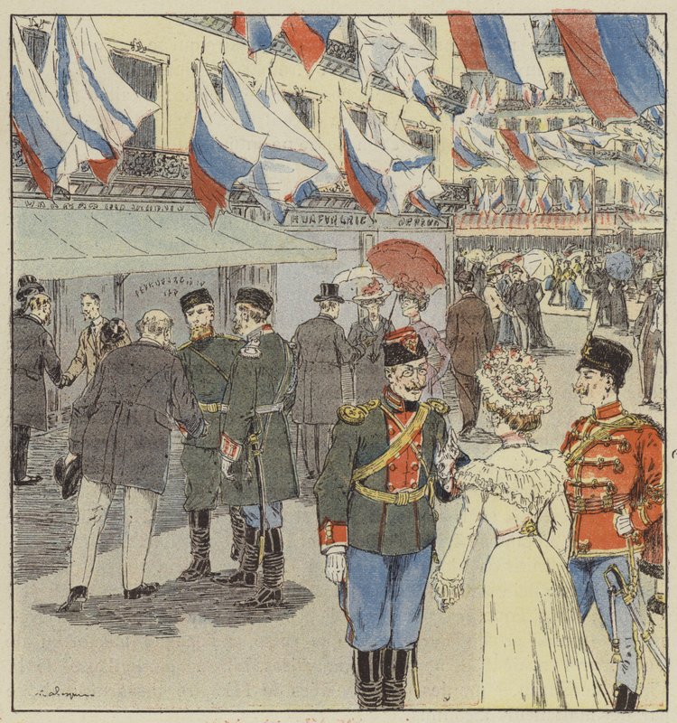 Saint Petersburg, August 12, 1904 by L. Malespine