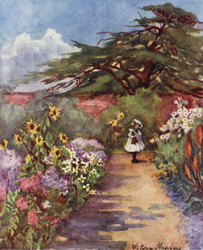 Old English Garden, Brockwell Park by Lady Victoria Marjorie Harriet Manners