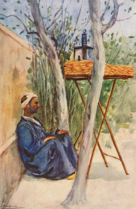 People of Egypt: Cake-Seller, Baia Cak by Lance Thackeray