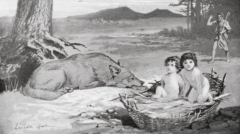 The Shepherd Saw the Wolf Was Taking Care of the Children by Lancelot Speed