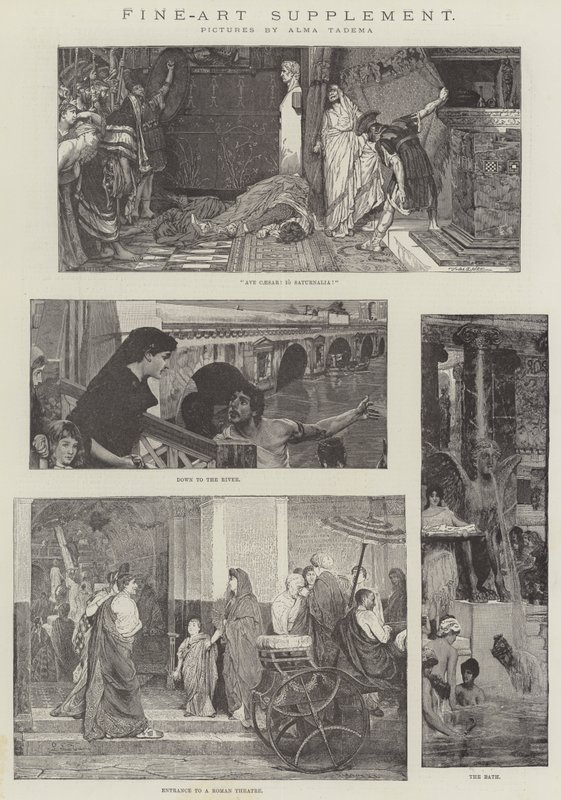 Fine-Art Supplement by Lawrence Alma Tadema