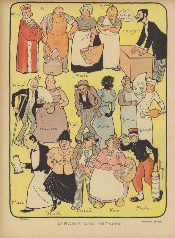 Illustration for Le Rire by Leon Lebegue